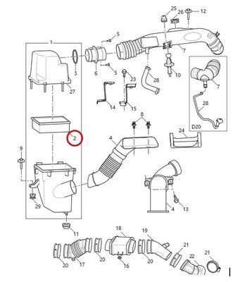 MAXUS G10/G20/D20 c00111578 Luftfilter für Autofahrzeuge für Universal Year Motor-Ersatzteile