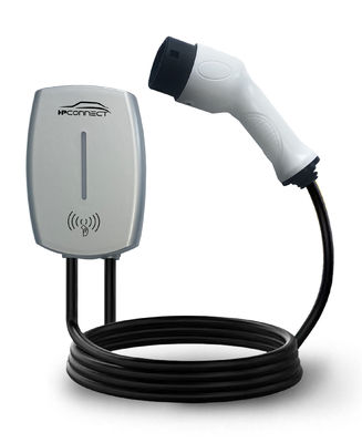 angepasste Farben GB Standard AC Ausgangsstrom 3.5kw/7kw EV Ladestation an der Wand