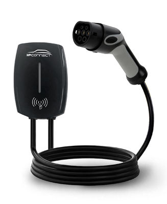 angepasste Farben GB Standard AC Ausgangsstrom 3.5kw/7kw EV Ladestation an der Wand