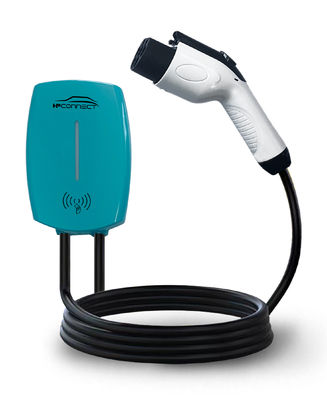 angepasste Farben GB Standard AC Ausgangsstrom 3.5kw/7kw EV Ladestation an der Wand