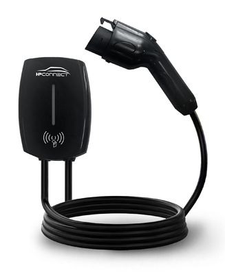 angepasste Farben GB Standard AC Ausgangsstrom 3.5kw/7kw EV Ladestation an der Wand