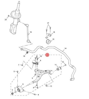 Vorderlicher linker unterer Steuerarm für MG GS/HS und Roewe RX5 10181066 Metall-Aufhängungsteile