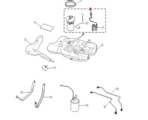 MG 5 I5 Benzinmotor Hydraulikpumpe mit UNIVERSAL-Motorkode 10138599 OE