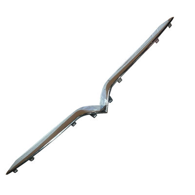 Passend für Tesla MODEL X Silber ABS Mittelnetz Heller Streifen 1047022-00-C